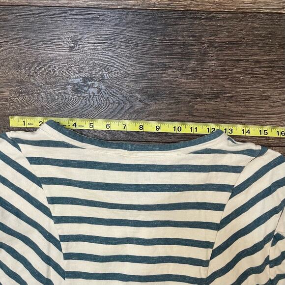 BCBGeneration Striped Pullover Drawstring Long Sleeve Top Size‎ S - Picture 9 of 10